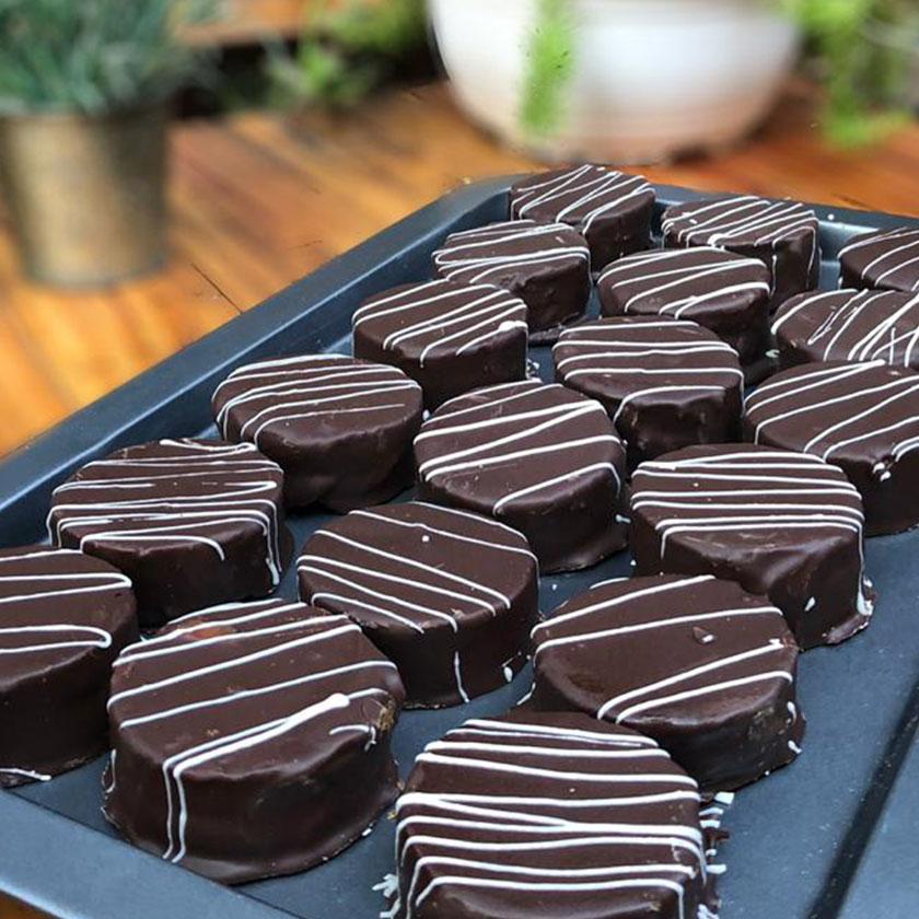 Alfajor - Chocolate doble manjar