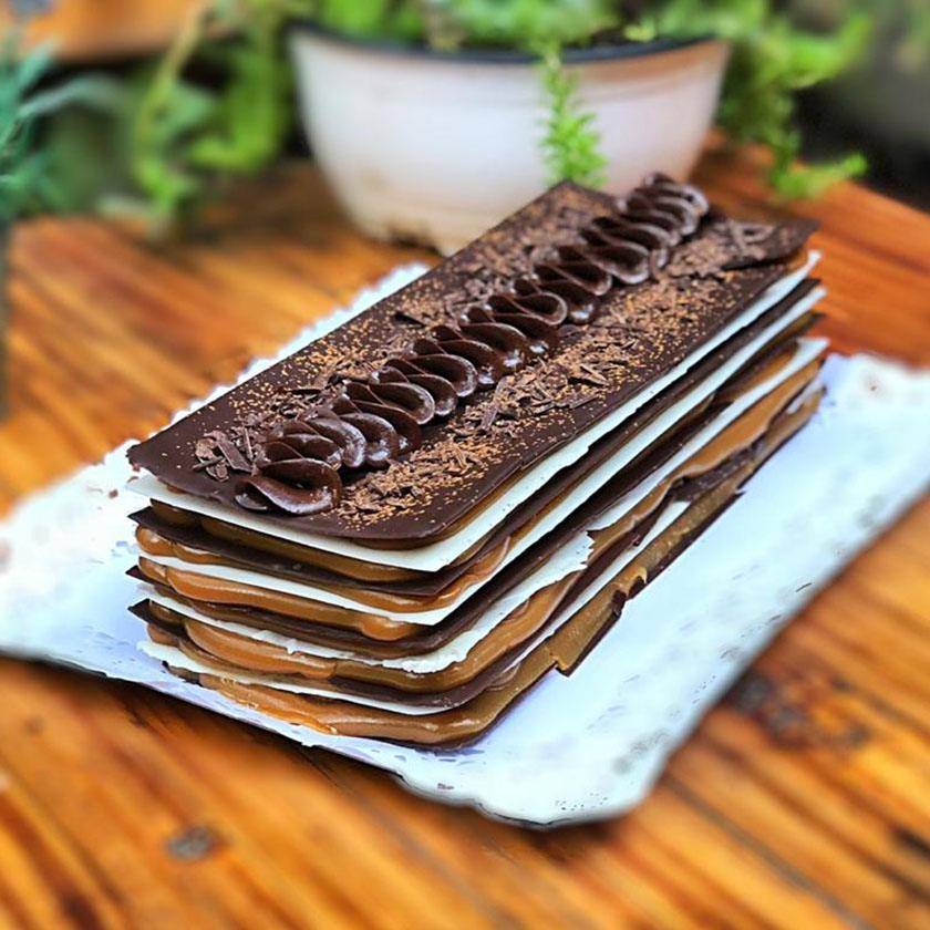 Laminas Chocolate Mixto y manjar - 10 personas - Gluten Free