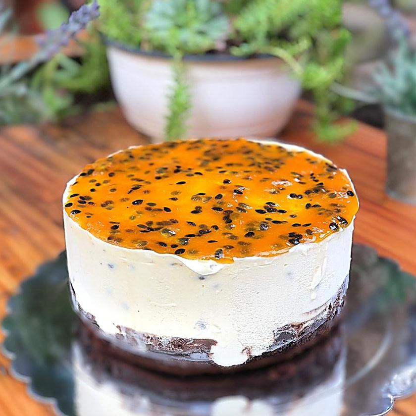 Mousse de Maracuyá - 8 personas - Bajo en azúcar