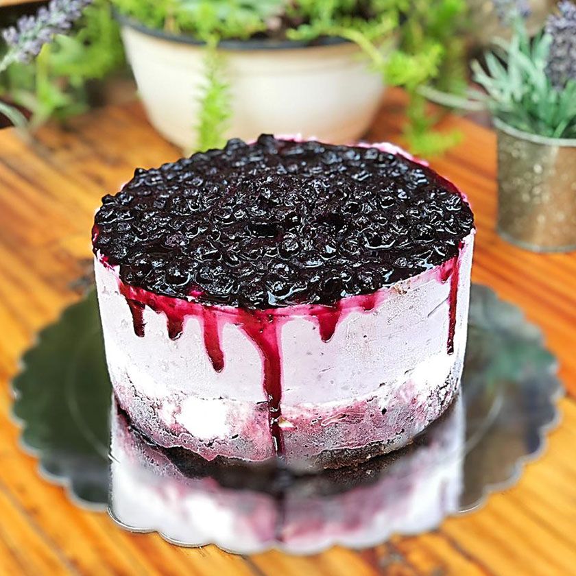 Mousse de Arándanos - 8 personas - Bajo en azúcar